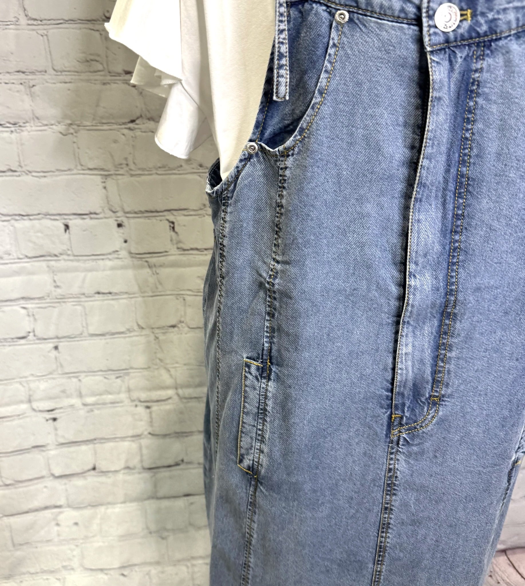 ayane アヤン テンセルデニムジャンパースカート 826504 | Select Shop