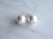 14k cotton pearl pierce