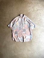 80's-90's Tino Tresan FIRENZE “ABSTRACT ART RAYON SHIRTS”