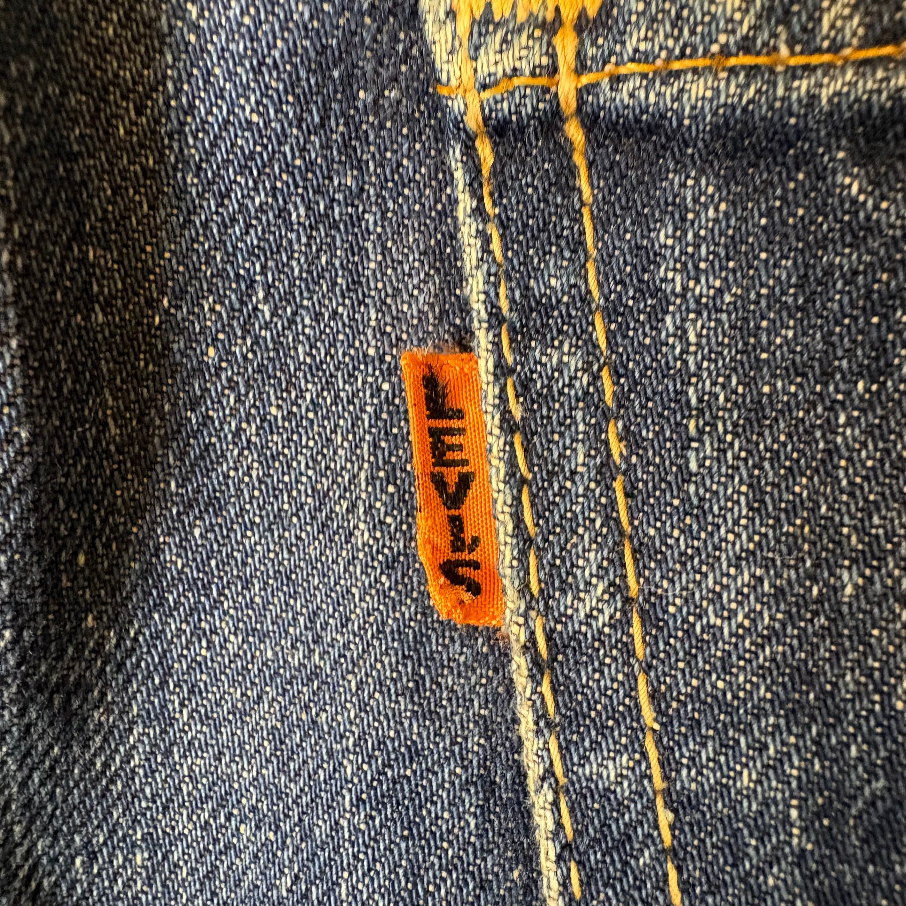 70s LEVI'S 606 BIGE リーバイス ビッグE デニム パンツ サイズ メンズ