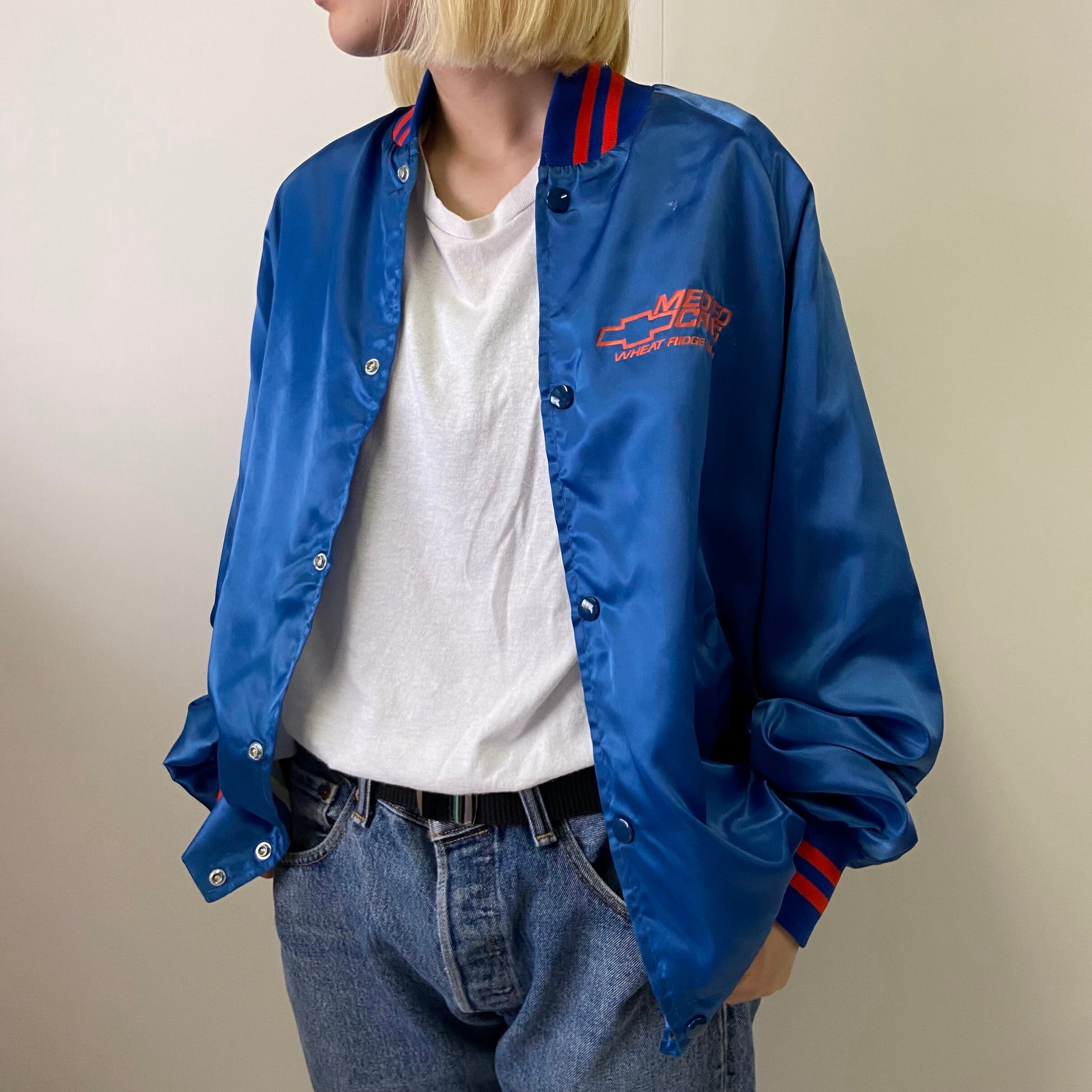 アメリカンスピリットウェア USA製 スタジャン くすみグリーン XXL 90 