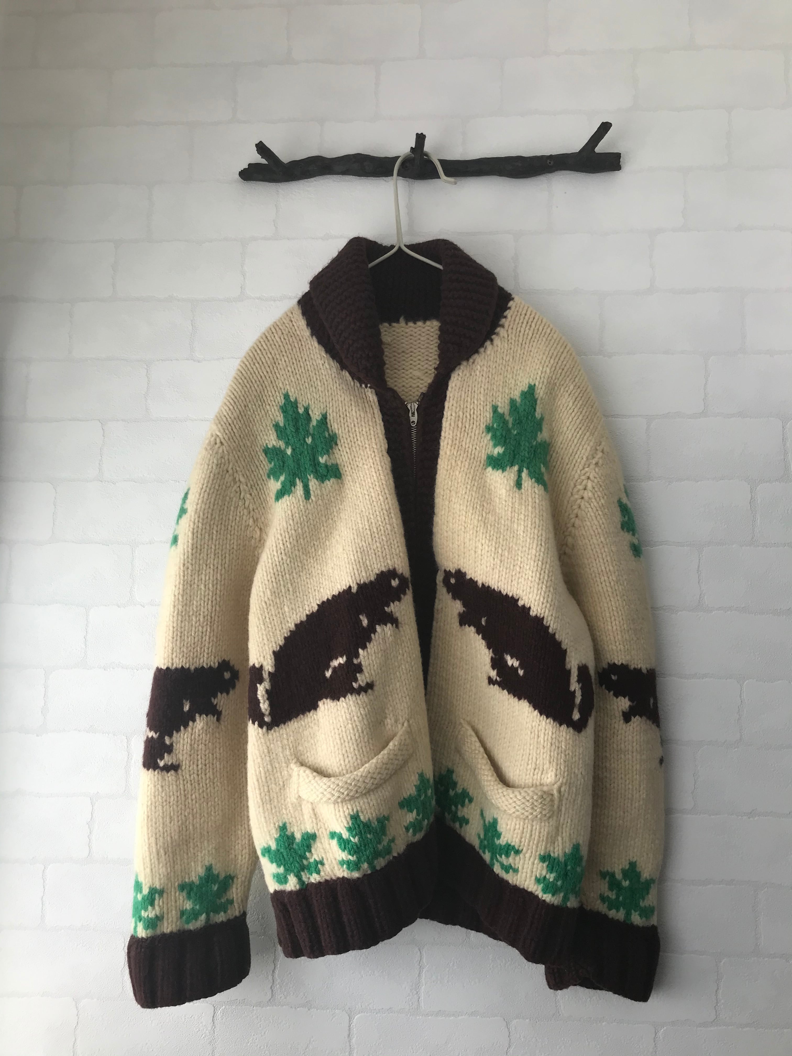 ヴィンテージ メープル ビーバー カウチン unisex | Pay ID