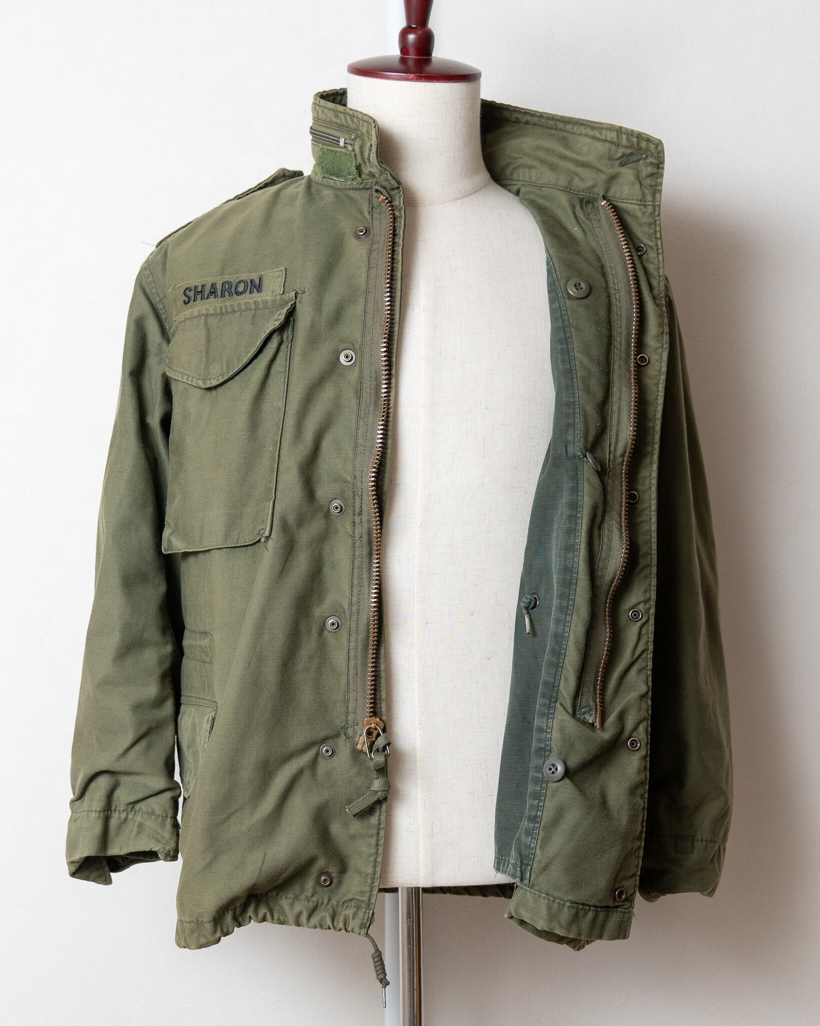 S-S】U.S.Army 80's M-65 Field Jacket 3rd-4th Model OG-107 