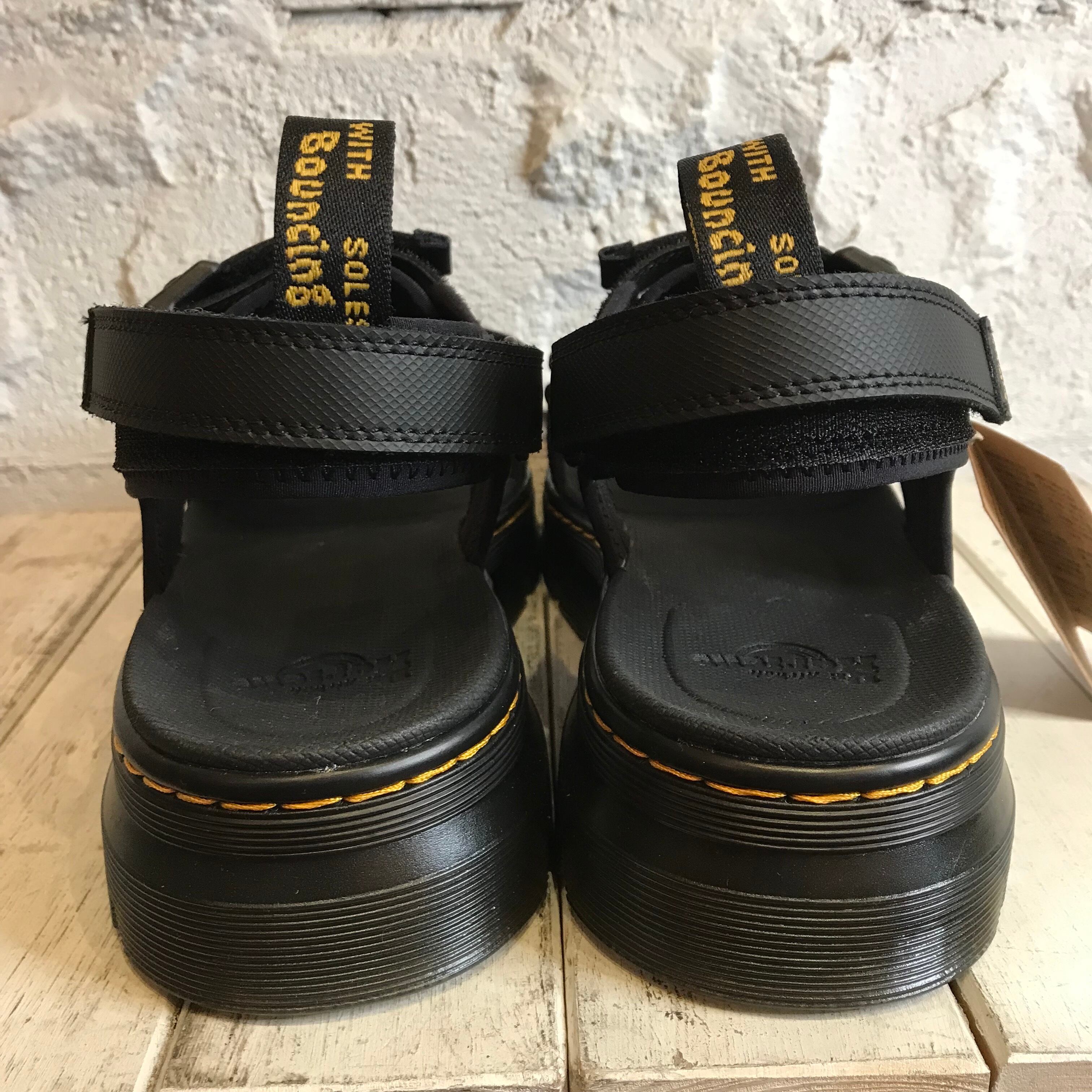 Forster Sandal 26471001 Black Tract Dr.Martens フォースター