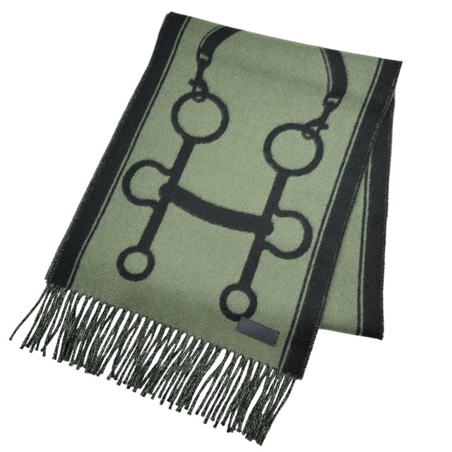 HERMES エルメス カシミヤマフラー 「モール」25047-202512