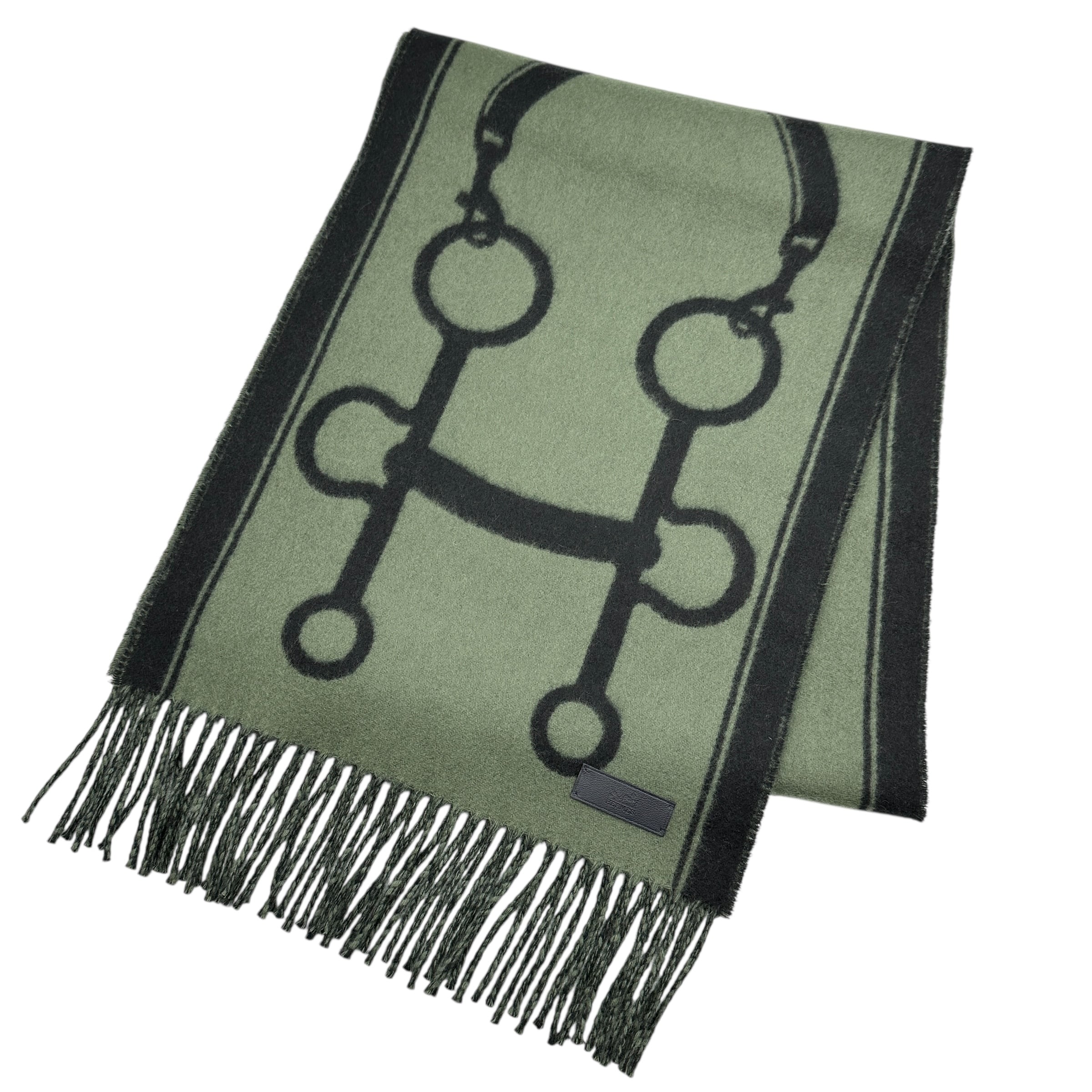 HERMES エルメス カシミヤマフラー 「モール」25047-202512