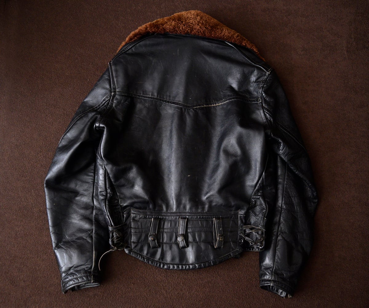 50s CAL LEATHER CHP JACKET | SECOND TIME GLORY 50s CAL LEATHER CHP JACKET | SECOND TIME GLORY