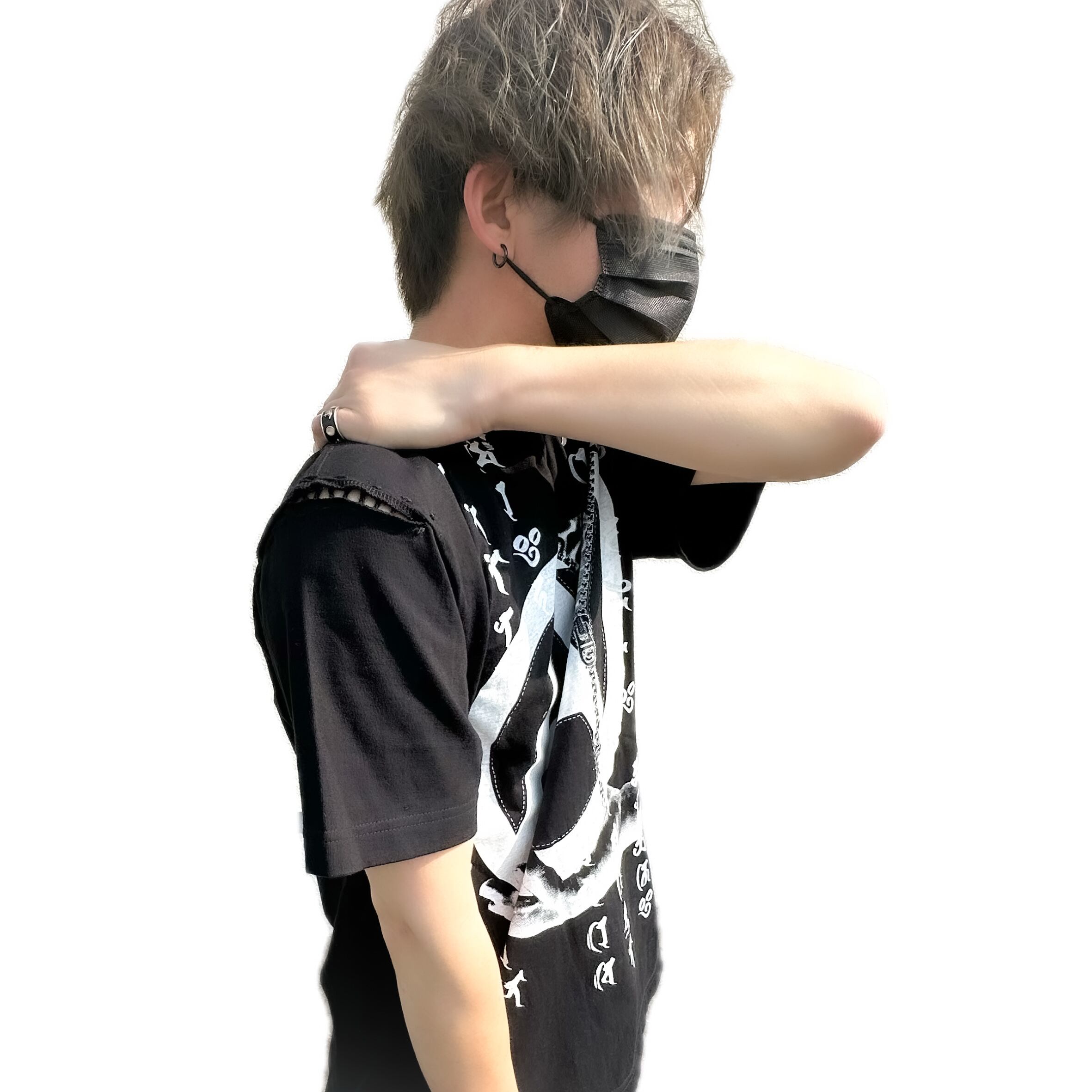 UNFINISHEDカスタムTシャツアナーキーマーク24038 | UNFINISHED