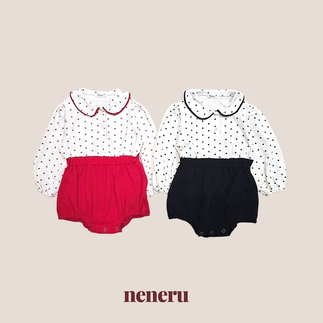【取寄】neneru｜ruby suit｜ルビースーツ｜6M-18M｜baby｜26 autumn