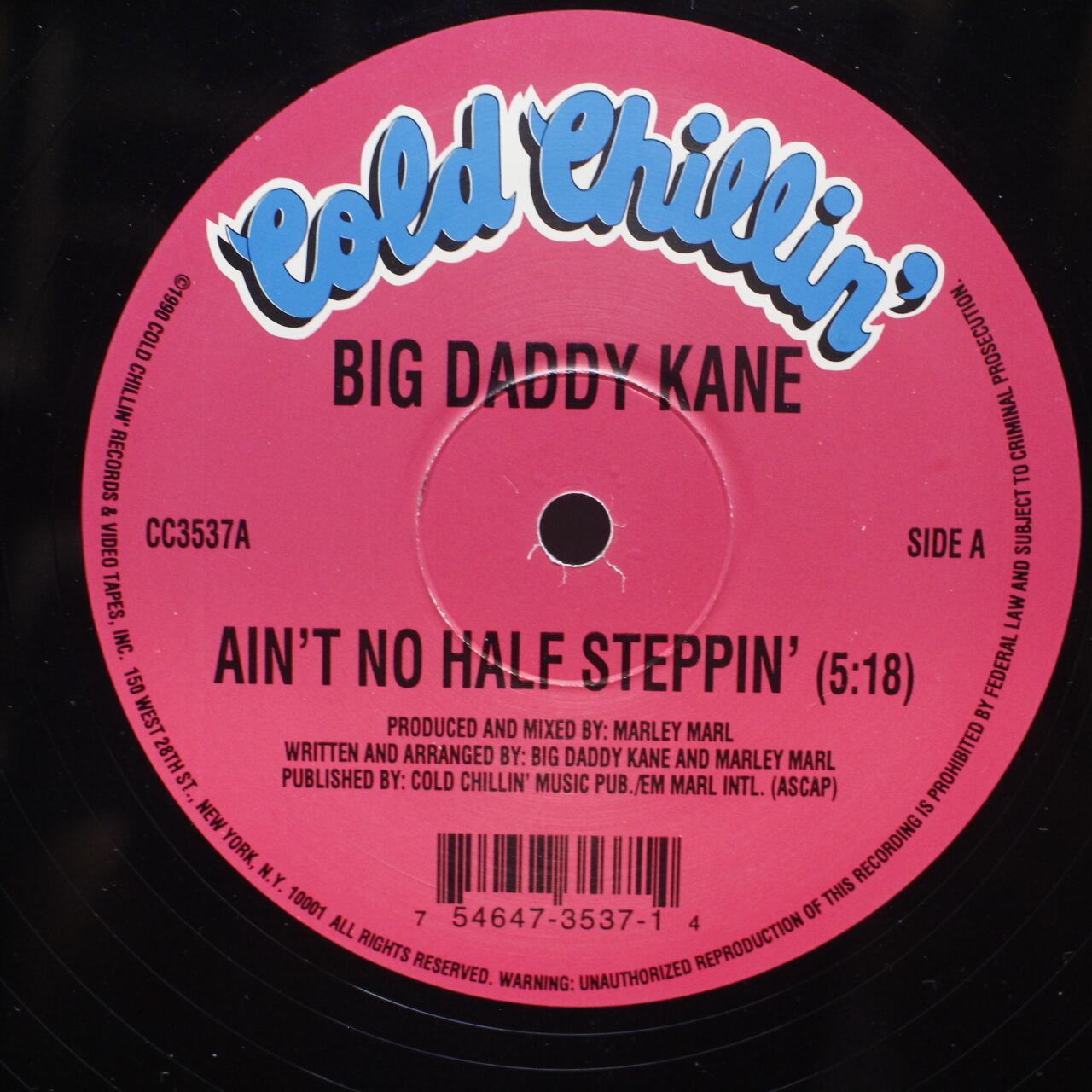 Big Daddy Kane / Ain't No Half Steppin' / Get Into It [CC3537] - 画像2