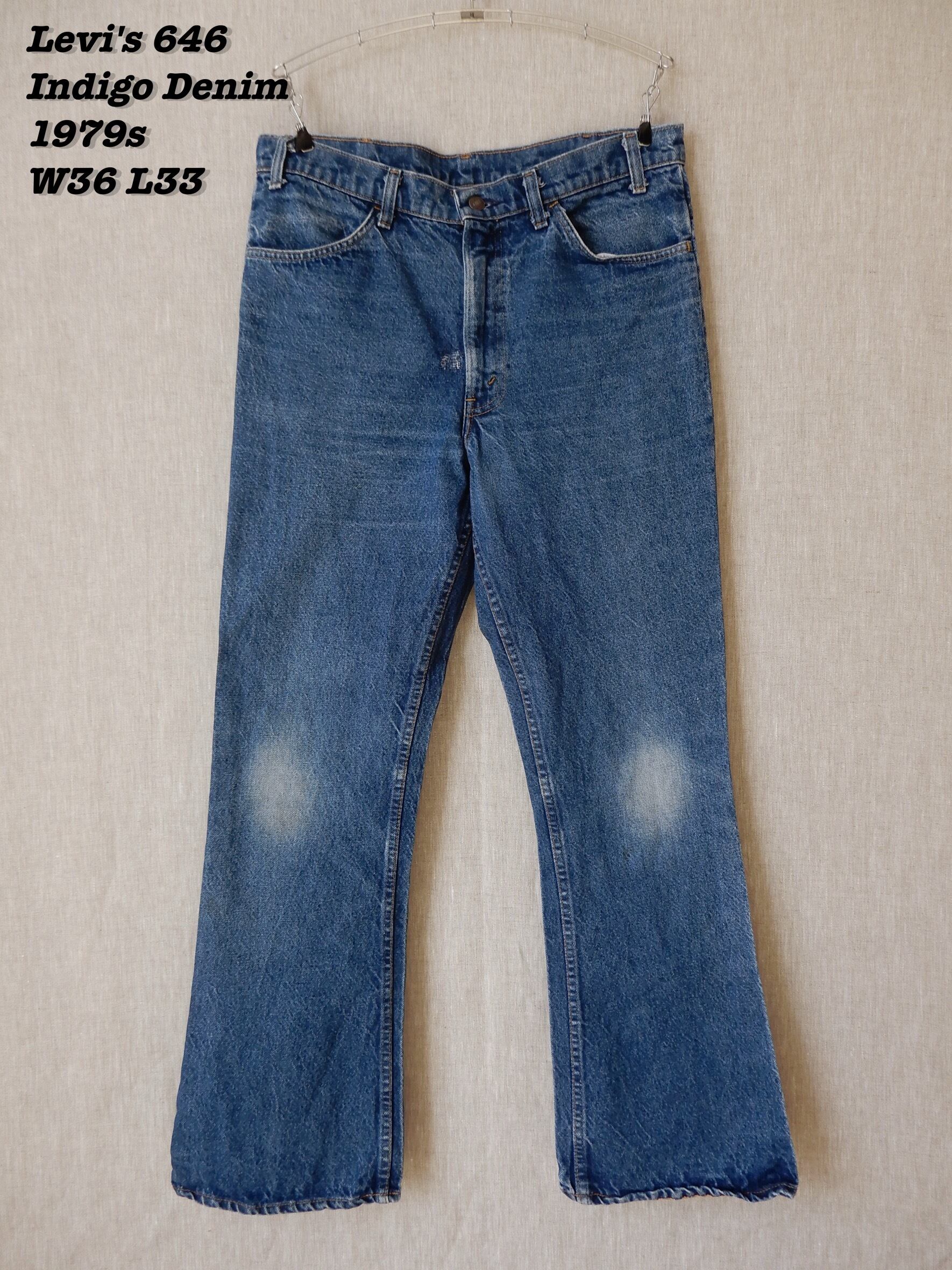 Levi's 646 Denim Pants 1979s W36 L33