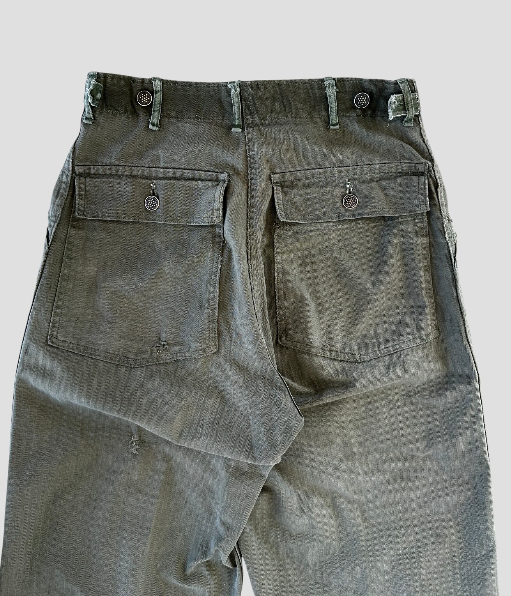 U.S.ARMY- Vintage 40-50s M-47 HBT Baker Pants | BEGGARS BANQUET