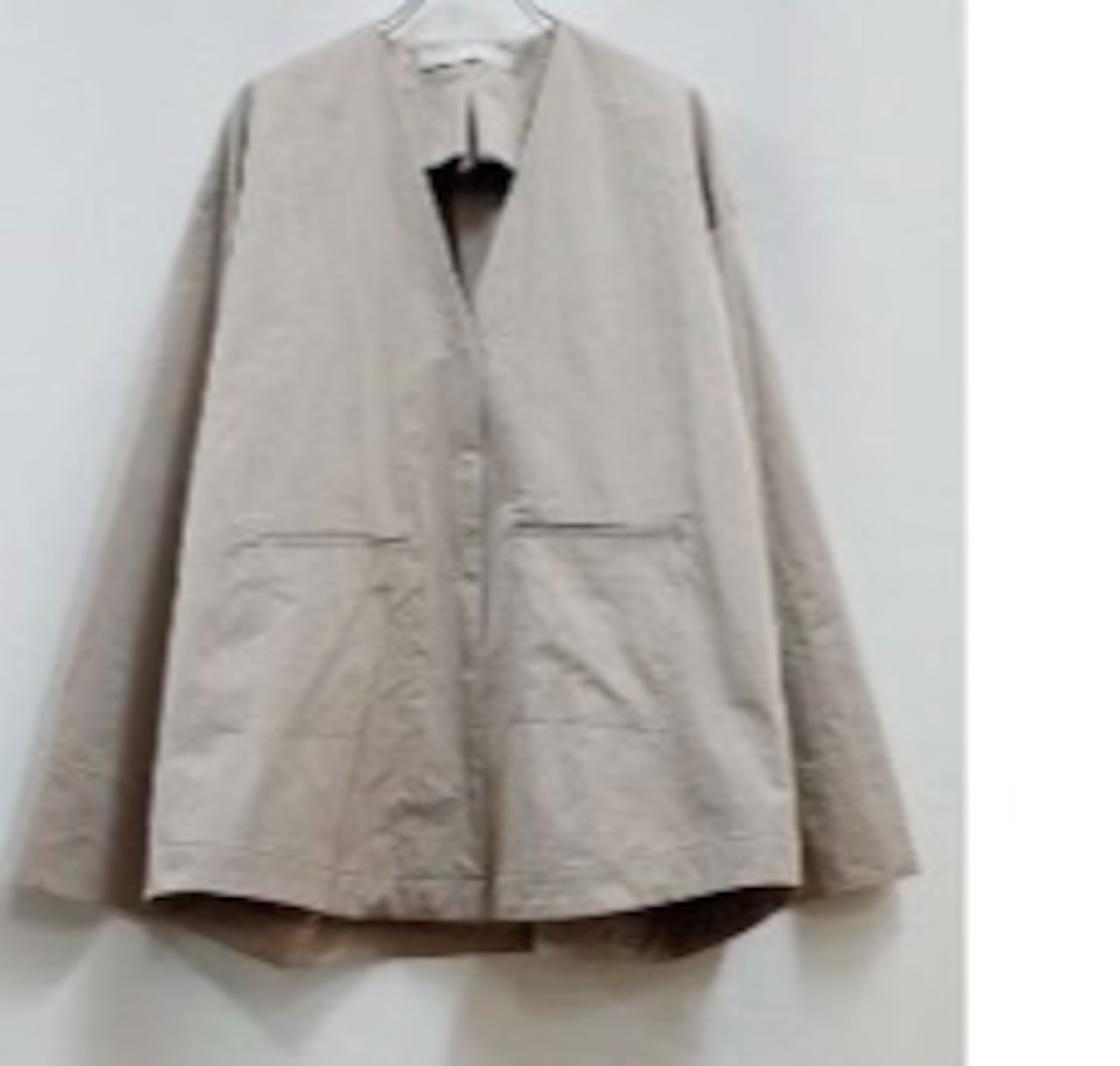 ノーカラーシャツブルゾン 6559