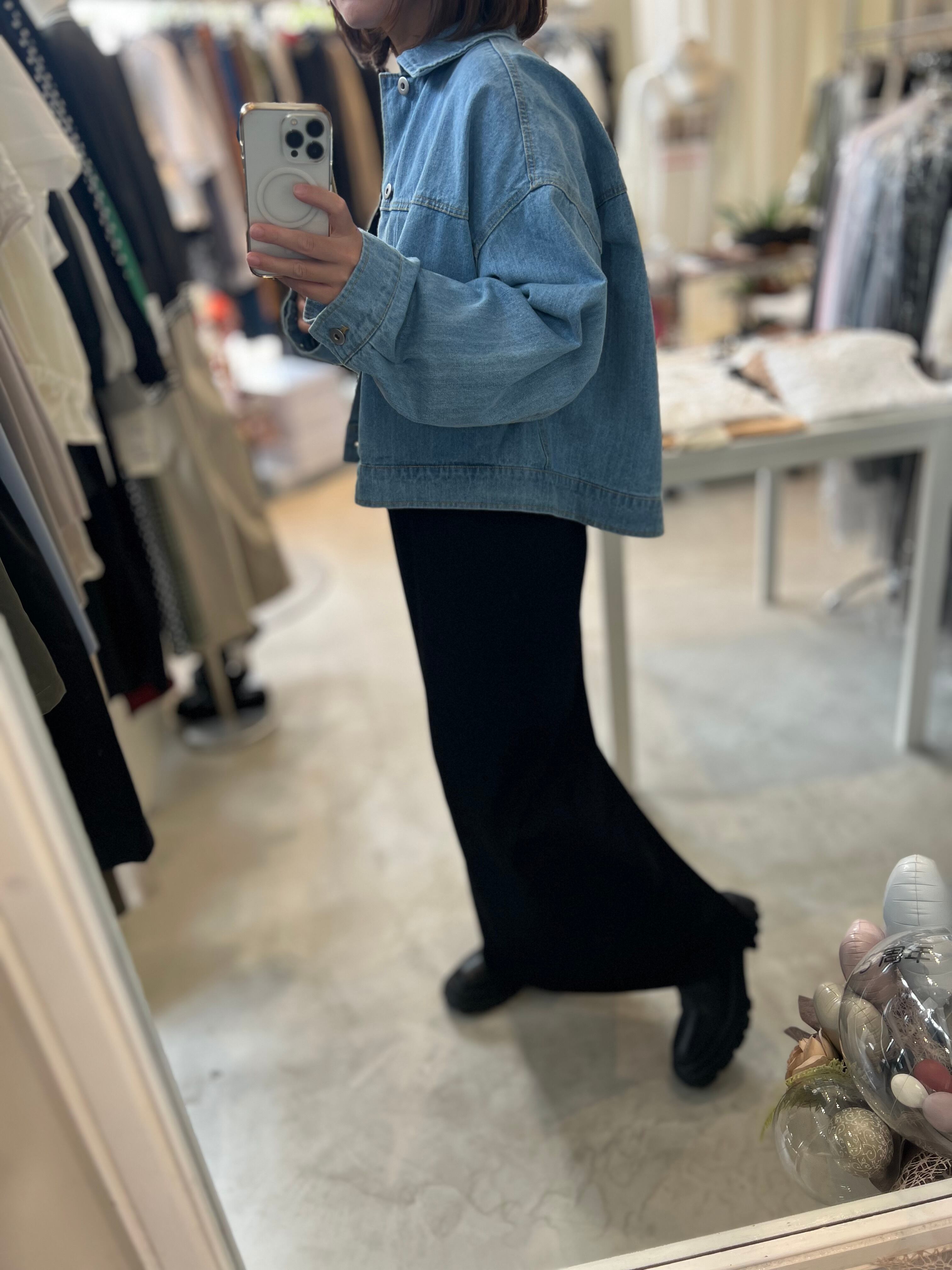 【SELECT】オーバーサイズデニムジャケット 32-0143