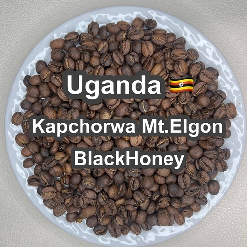 Uganda Kapchorwa Mt.Elgon BlackHoney（ ウガンダ カプチョルワ マウント エルゴン ブラックハニー ）100g 【受注焙煎・自家焙煎コーヒー豆】【ほろ苦さのキレと甘味のバランス】