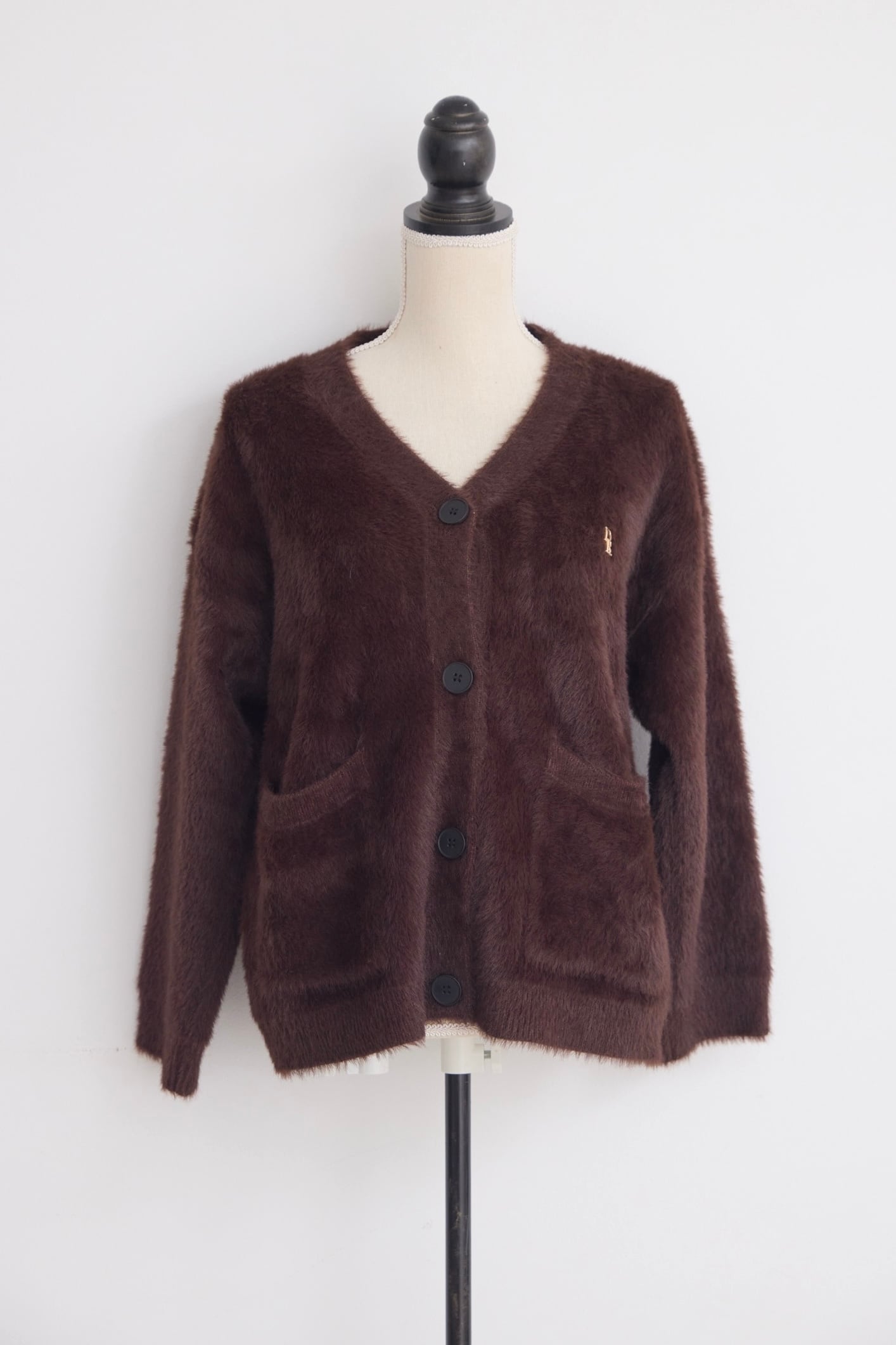 DR shaggy over cardigan | Désir et Raison