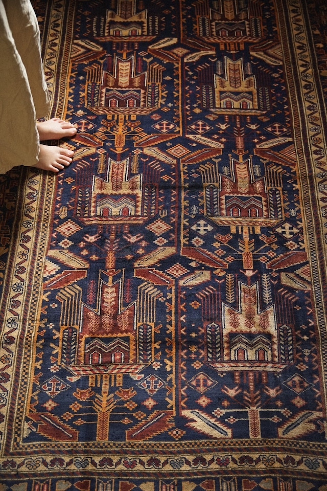 1160-Vintage Baluch rug