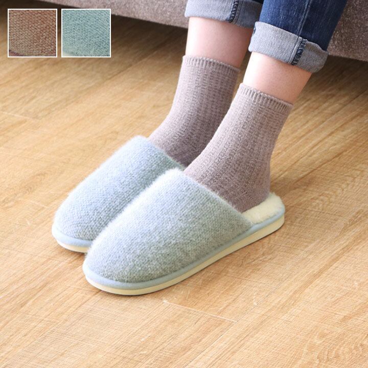 ルームシューズ モエ1 22-25cm M