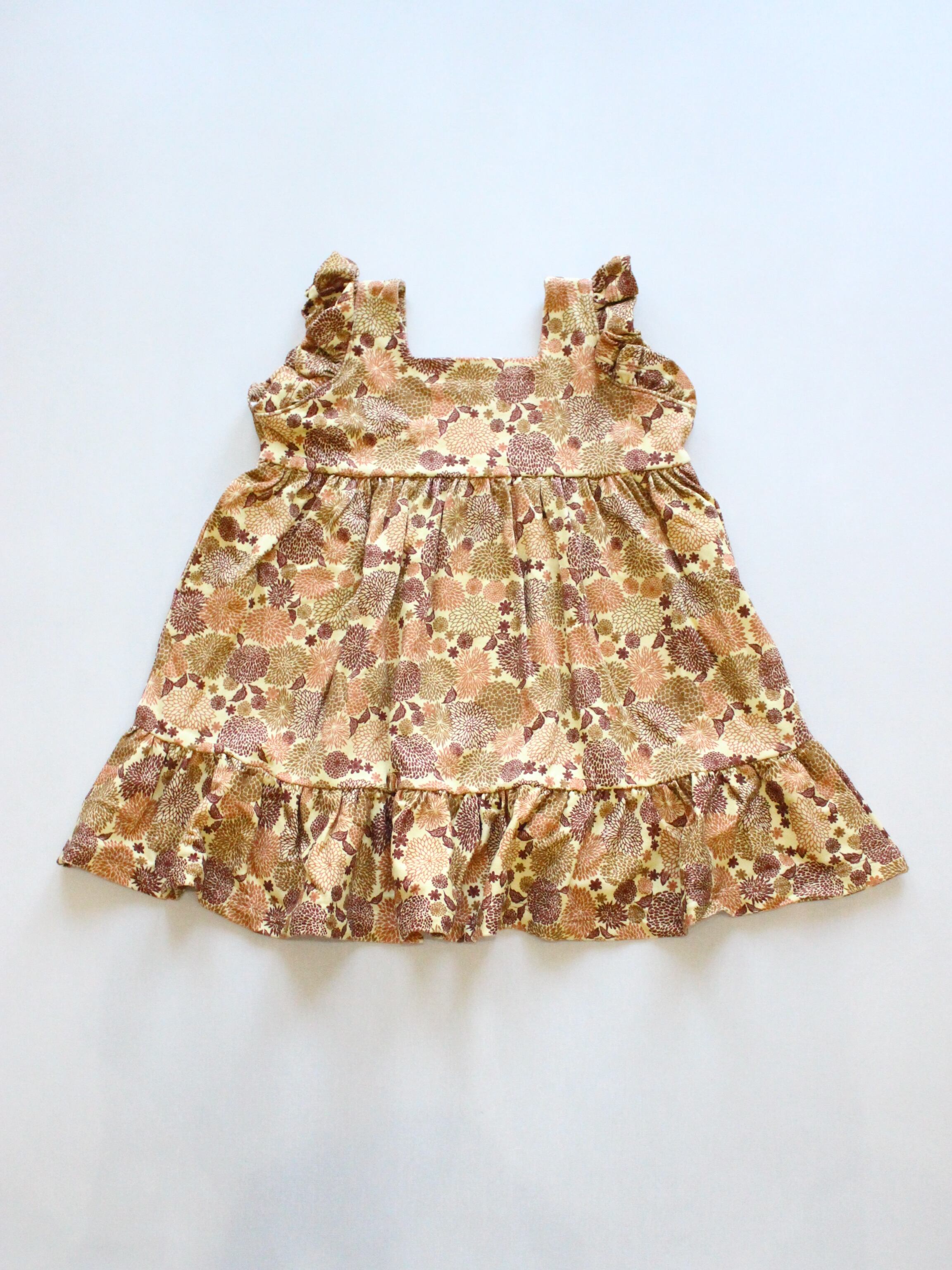 misha and puff 3y 馬鹿馬鹿しく Ruffle tunic dress 