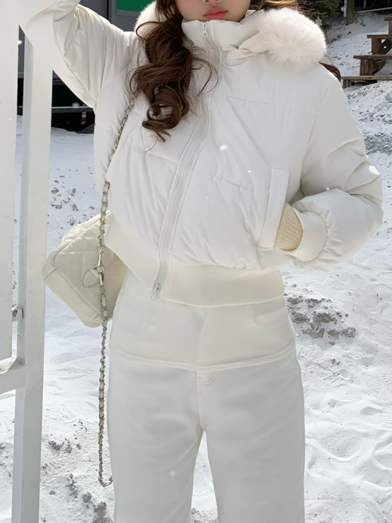 リッチファーパフジャケット LK1789