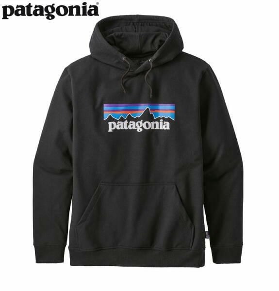 パタゴニア PATAGONIA プルオーバー パーカー P-6ロゴ アップライザル フーディ 39539  Black【正規取扱店】