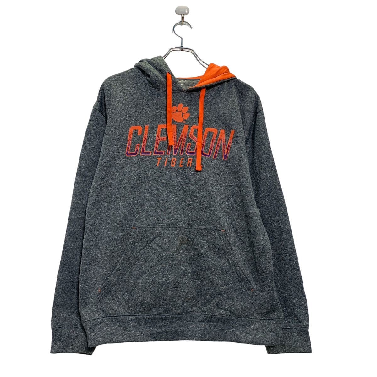 販促激安 Champion チャンピオン パーカー M グレー コットン 裏起毛 