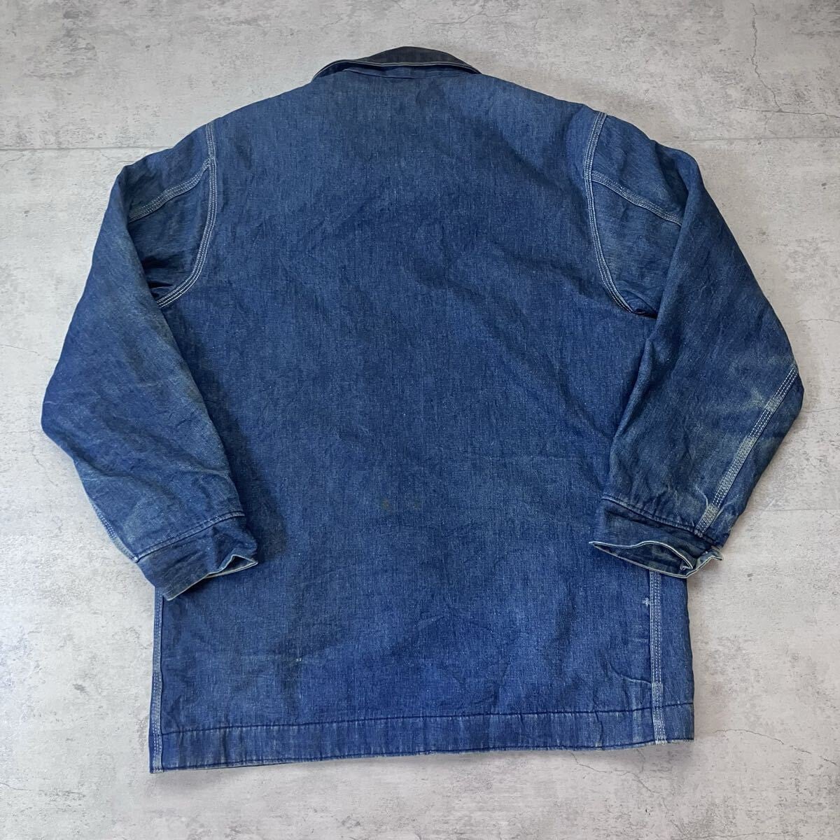 70s〜 USA製 SEARS Work Leisure カバーオール デニムワークジャケット
