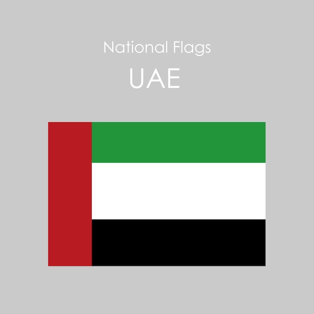 国旗ステッカー　UAE