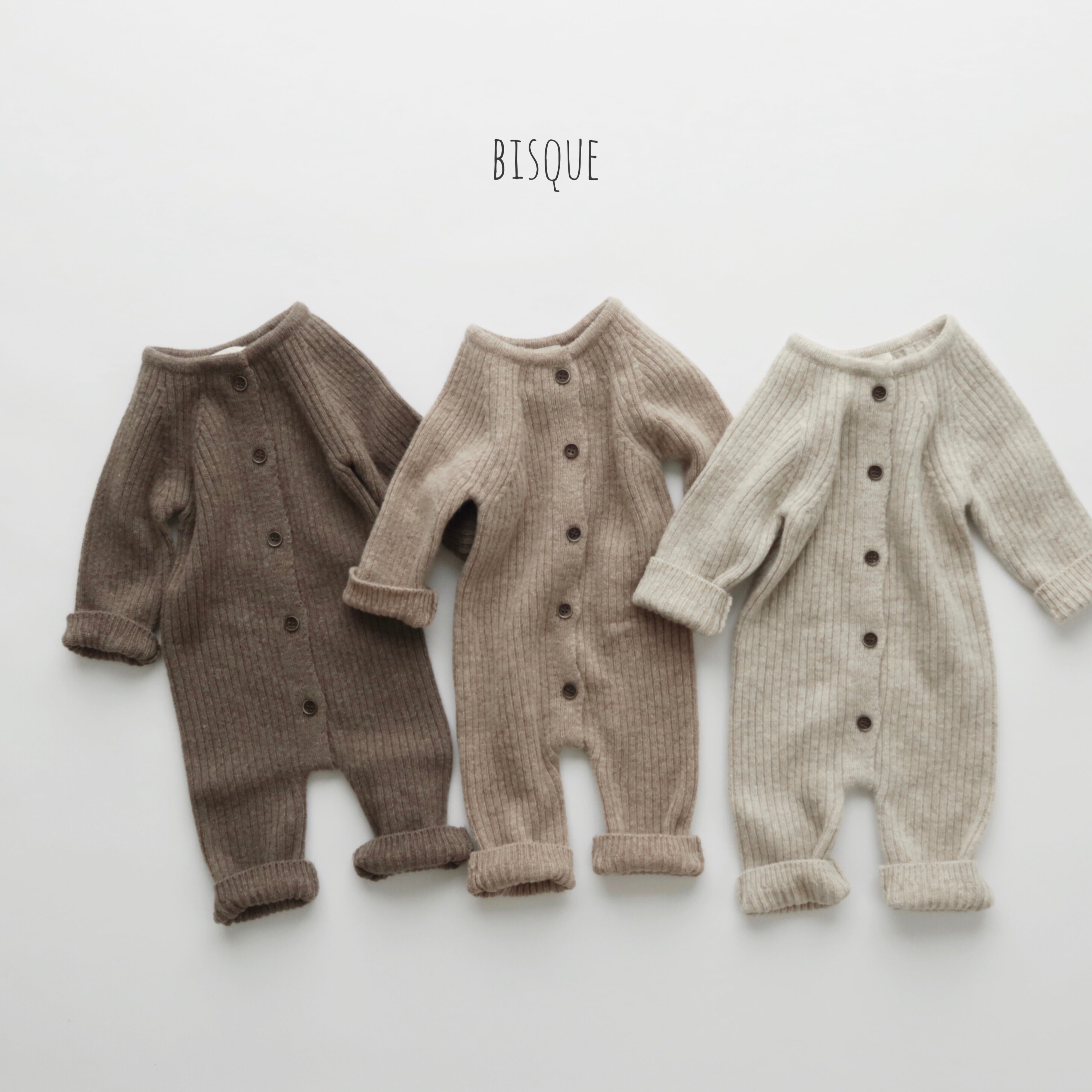 リブニットロンパース