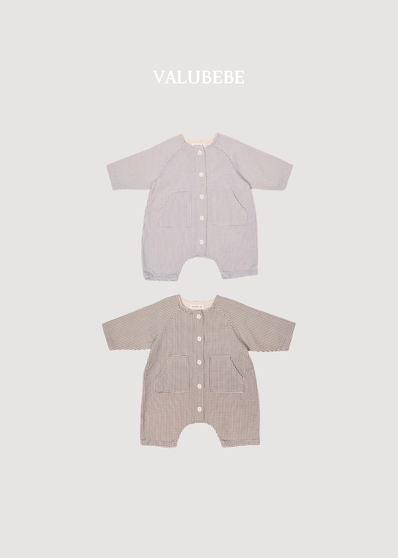 送料無料【予約】/ リチェックロンパース / valubebe