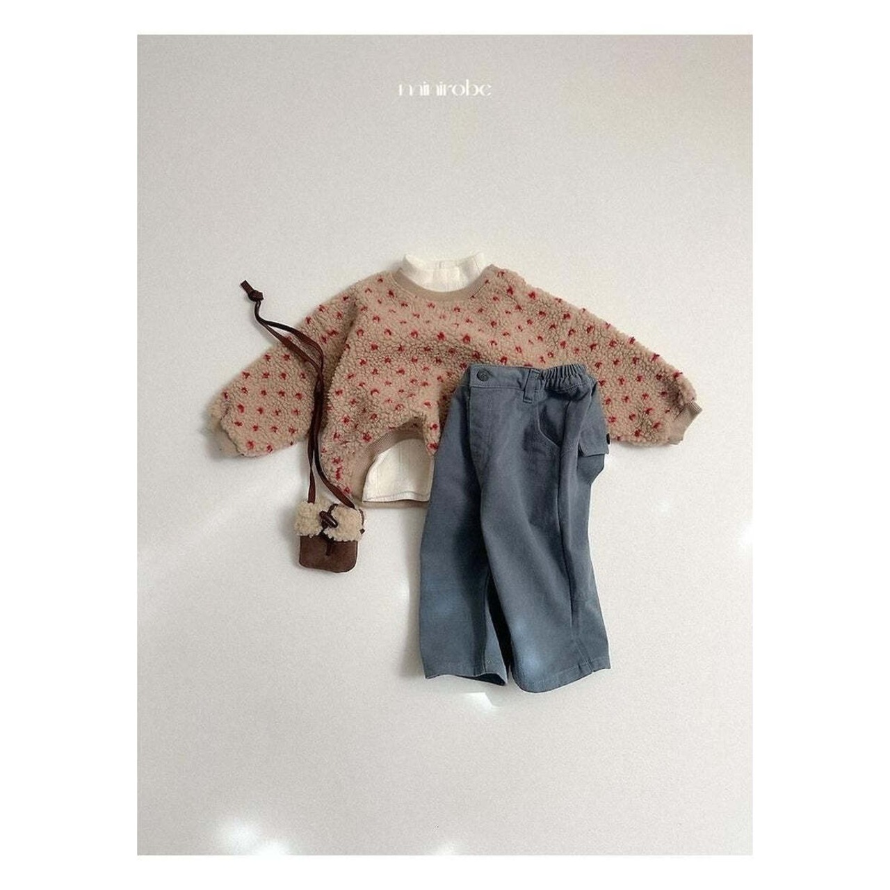 【取寄】minirobe ムスタングミニバッグ FREE|冬服|韓国子供服