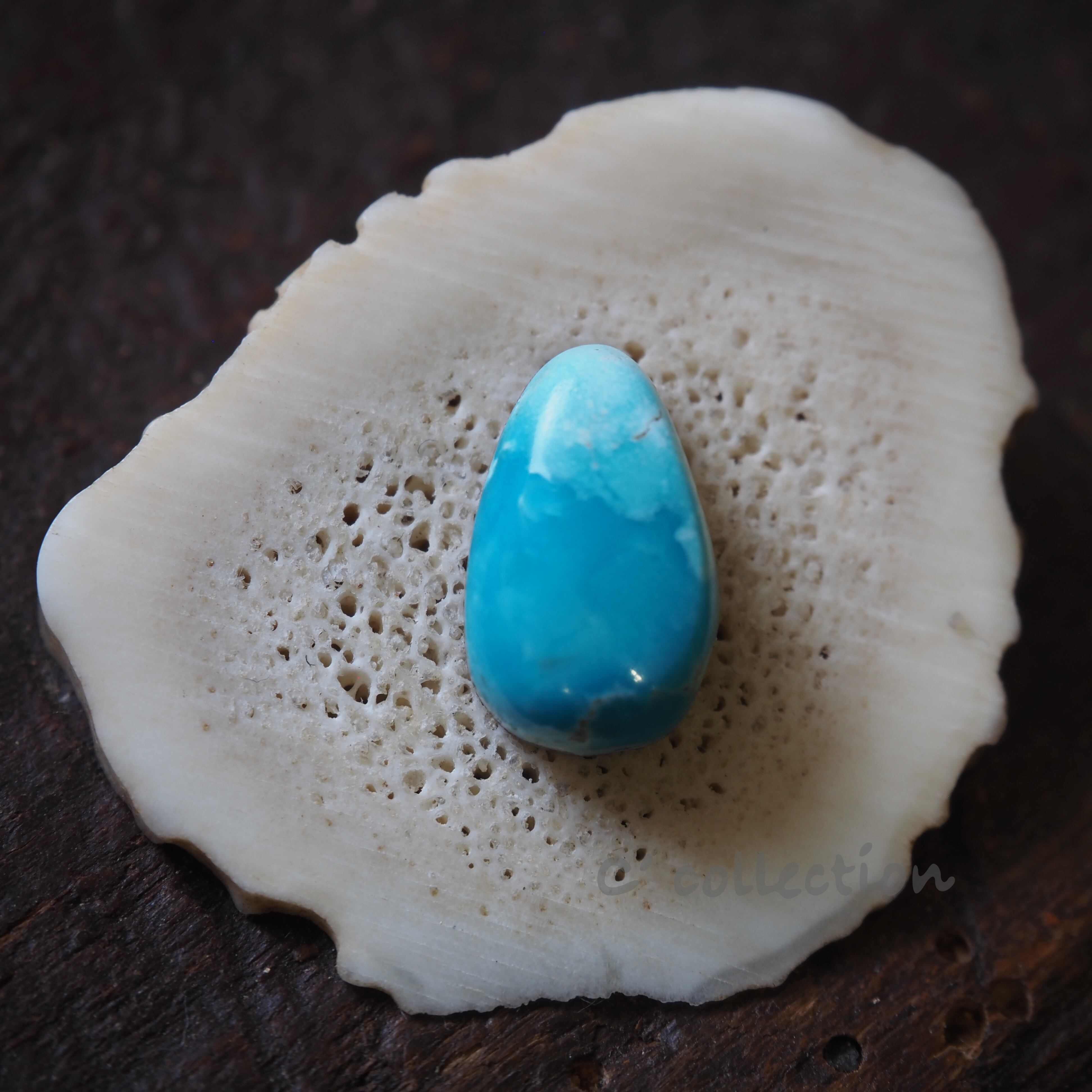 4,7ct Kingman Turquoise キングマンターコイズ K-65 ルース 天然石