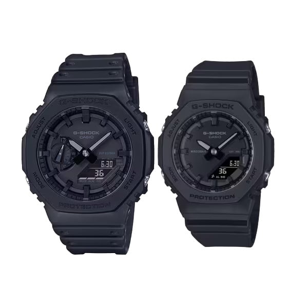 国内正規品 CASIO G-SHOCK WOMEN カシオ Gショック ウーマン ペアウォッチ GA-2100-1A1JF GMA-P2100BB-1AJF PAIR-CASIO-055