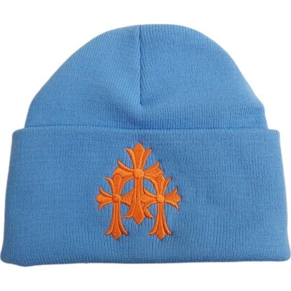 CHROME HEARTS クロムハーツ ビッグダディ カシミヤニット ブルー