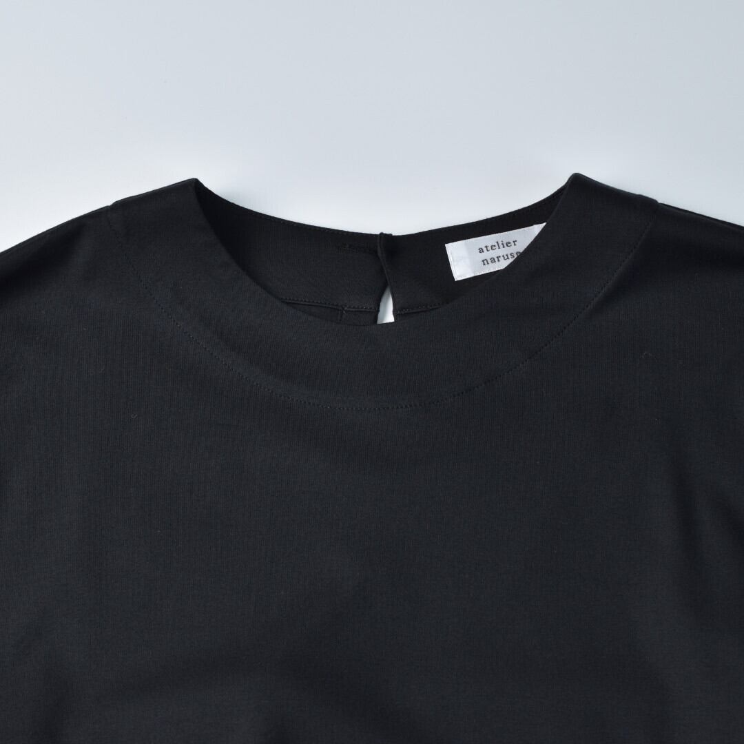 atelier naruse アトリエナルセ コットンカットソーコクーンワンピース 暑くなるとこんなワンピースが欲しくなりますね