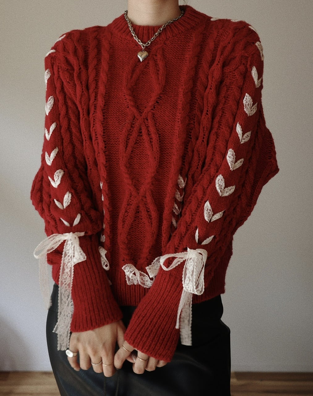 90s Made in Australia Liz Newman kangaroo knit オーストリア製動物