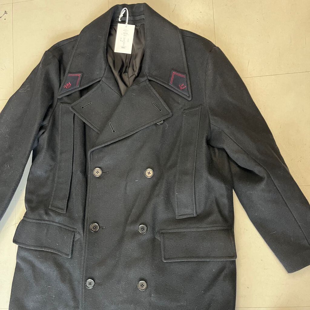 ダイリク DAIRIKU 24AW 24AW O-10 Doctor Coat ベロアガウンドクター