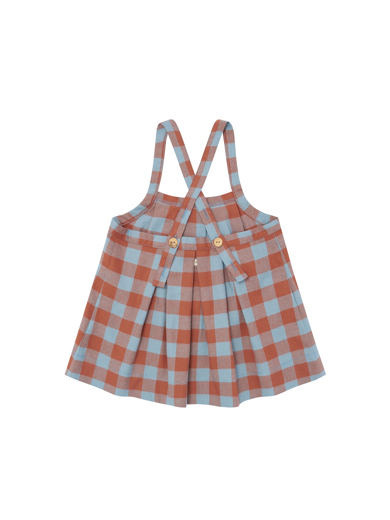 ORGANIC ZOO　Maple Gingham Tribe Skirt