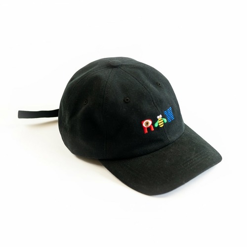 R BEE W DAD CAP - BLACK