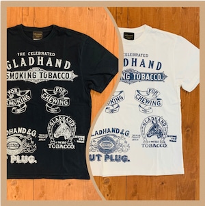 【BY GLAD HAND】バイ グラッドハンド FOR SMOKING - S/S T - SHIRTS 両面プリント Tシャツ