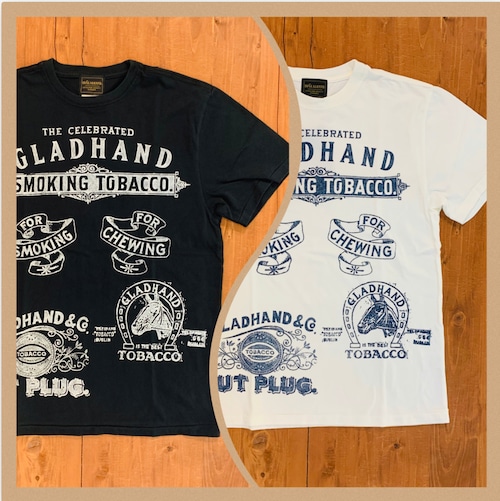 【BY GLAD HAND】バイ グラッドハンド FOR SMOKING - S/S T - SHIRTS 両面プリント Tシャツ