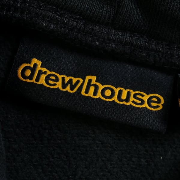 Size【M】 drew house ドリューハウス Cropped Zip Hoodie パーカー 黒