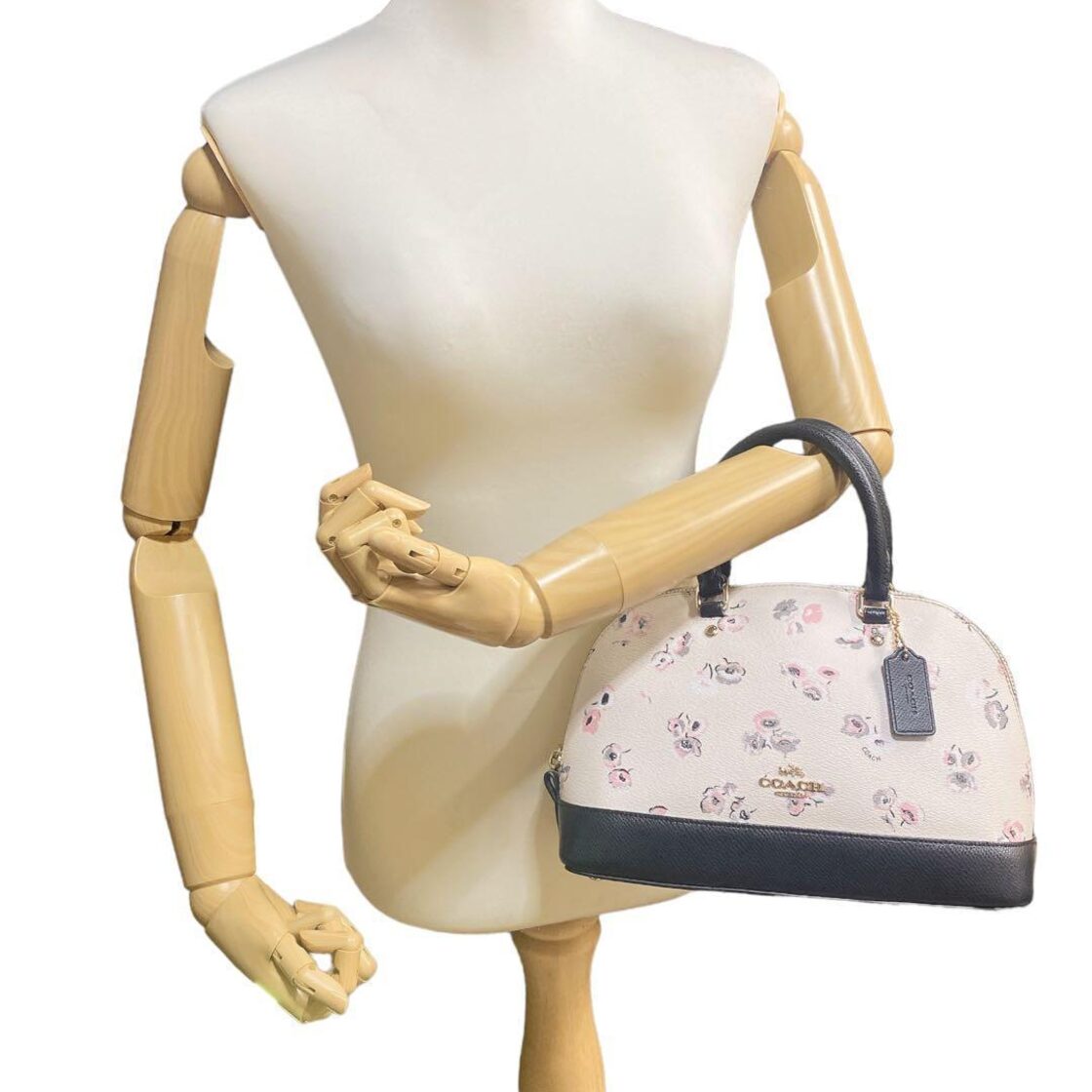 未使用級 COACH 花柄 2wayバッグ 7700 | Pay ID 