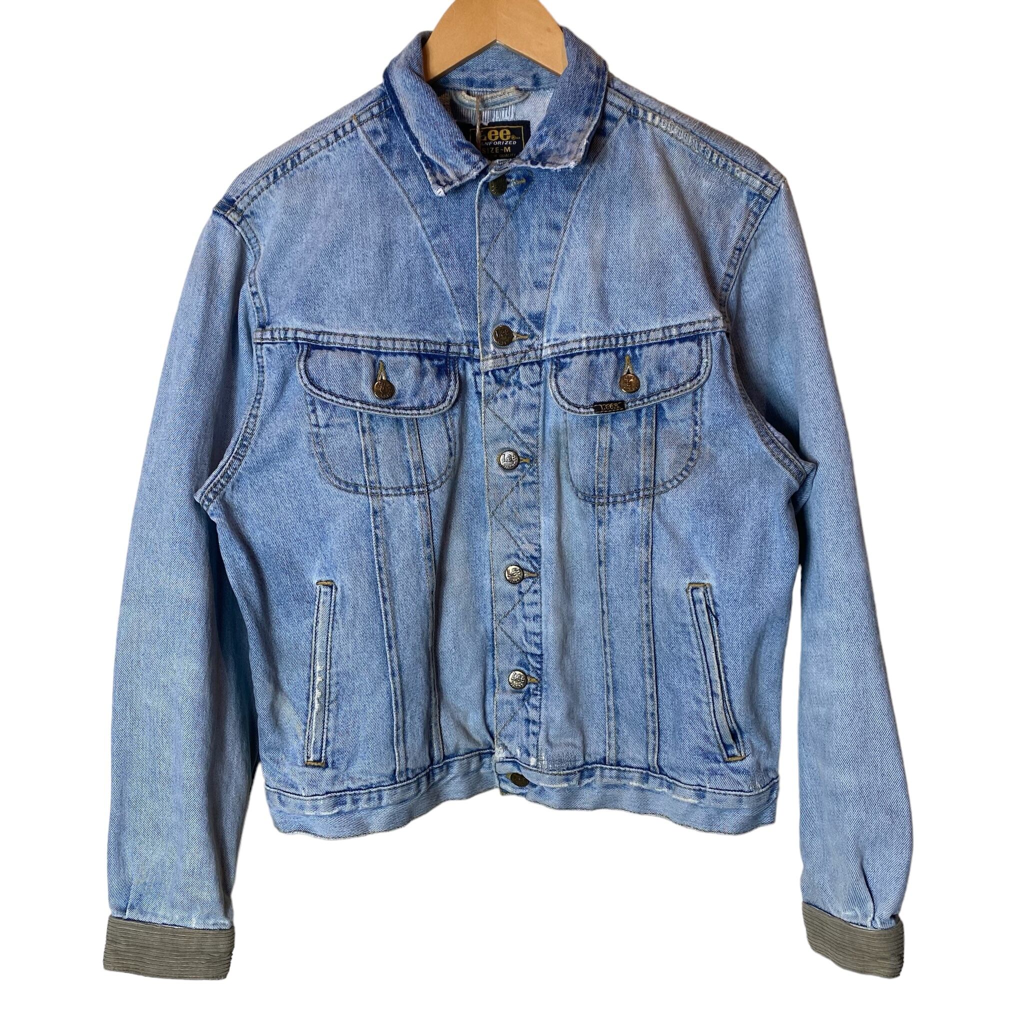 Lee 90s 153436 デニムジャケット リペア リメイク M No.892