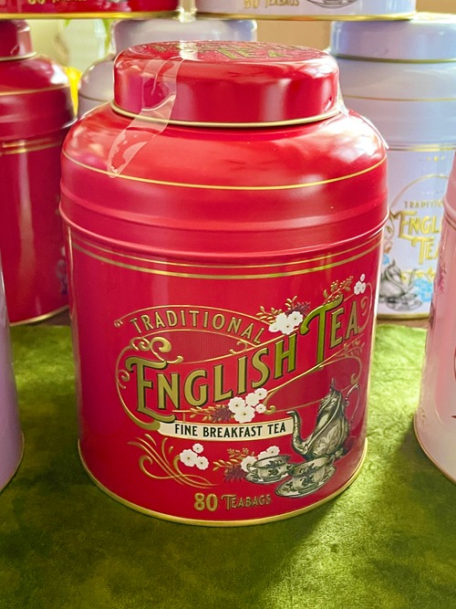 『New English Teas』レッドカラー ヴィンテージヴィクトリアン（イングリッシュブレックファスト）の画像