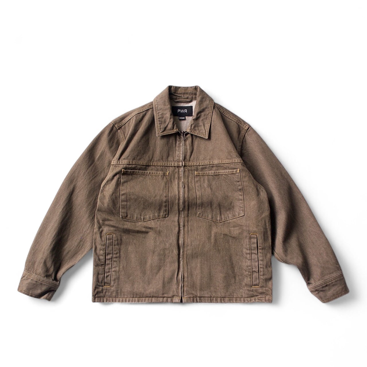 PWA セットアップ PWA, DENIM ZIP-UP JKT | not wonder store