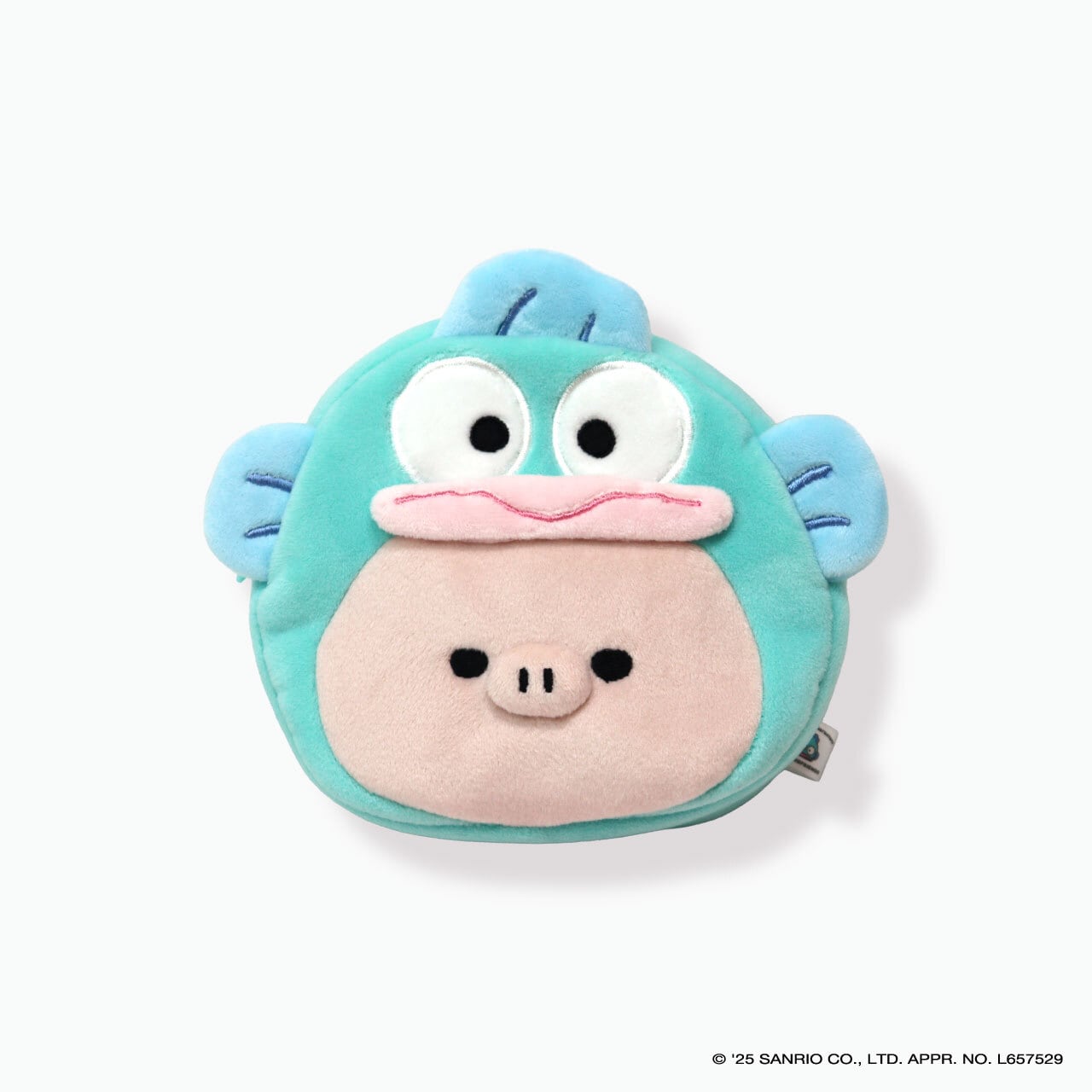 【mof】Sanrio characters x mofmofriends なかよしフェイスポーチ HANGYODON×マイクロブタ / MFS004-4