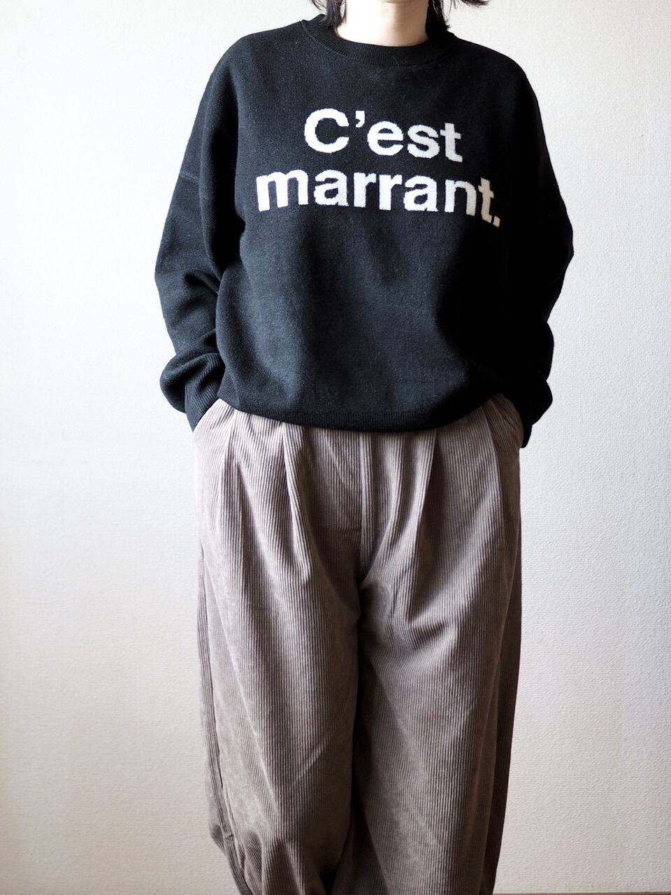 ロゴニット <ブラック>