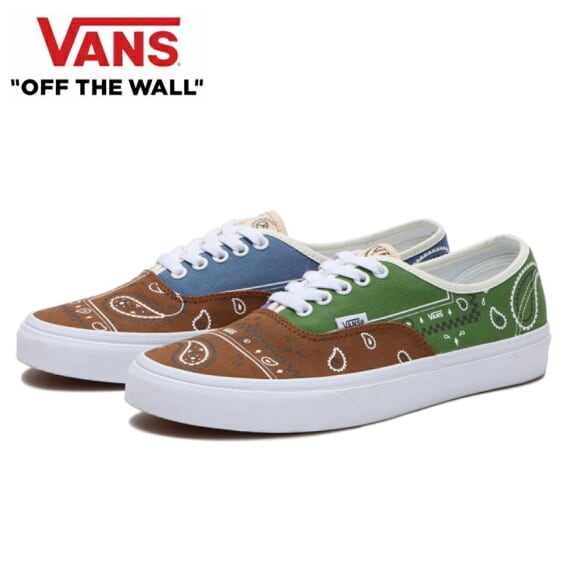 VANS バンズ ヴァンズ オーセンティック スニーカー メンズ AUTHENTIC (Peace Paisley) Unity | BEES HIGH