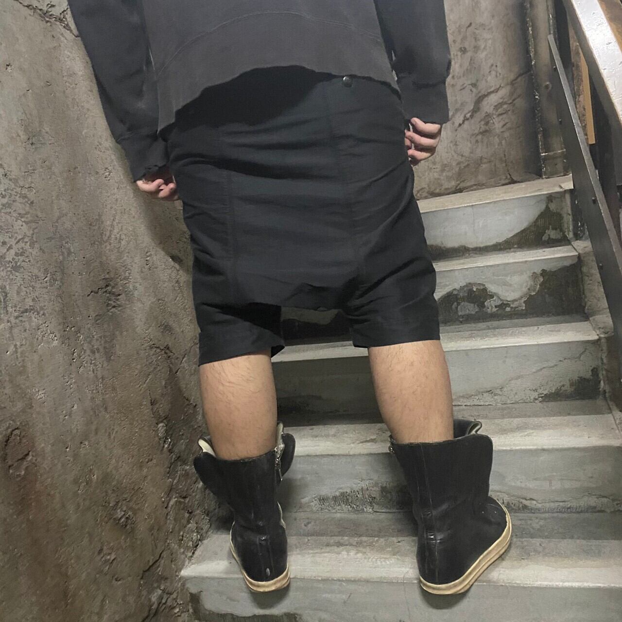 RICK OWENS サルエル ハーフパンツ RickOwens | gulatilaw.com